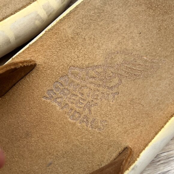 Ancient Greek Sandals Womens Size 39 Gold Summer Solid Color Strap Flat - Picture 13 of 13